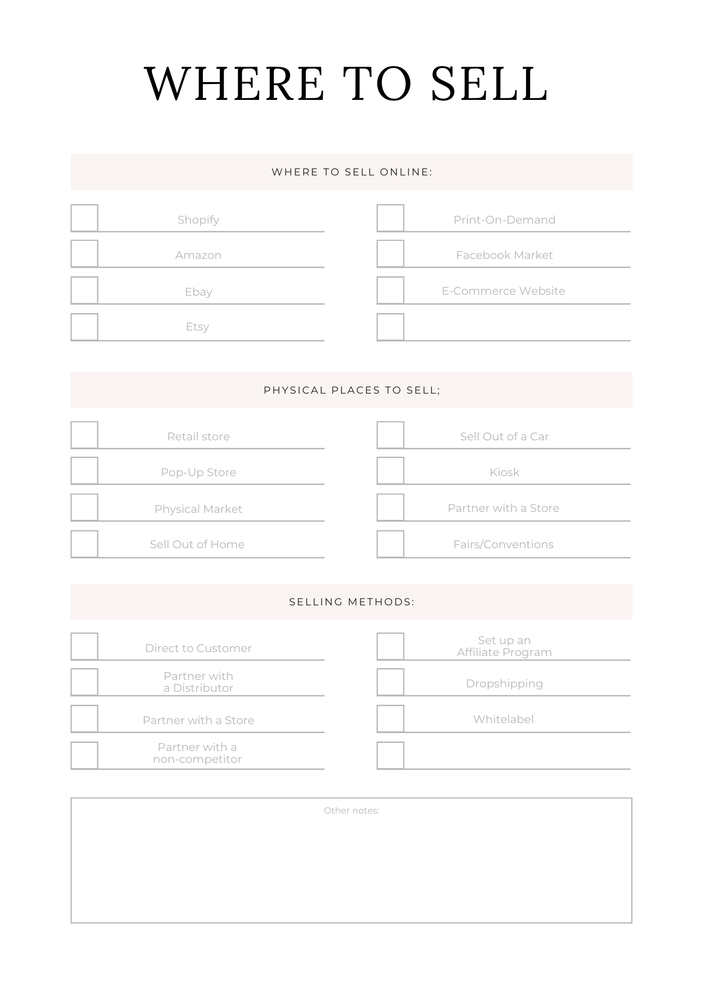 Product Launch Planner | 42-Page Business System | Printable + Digital Download