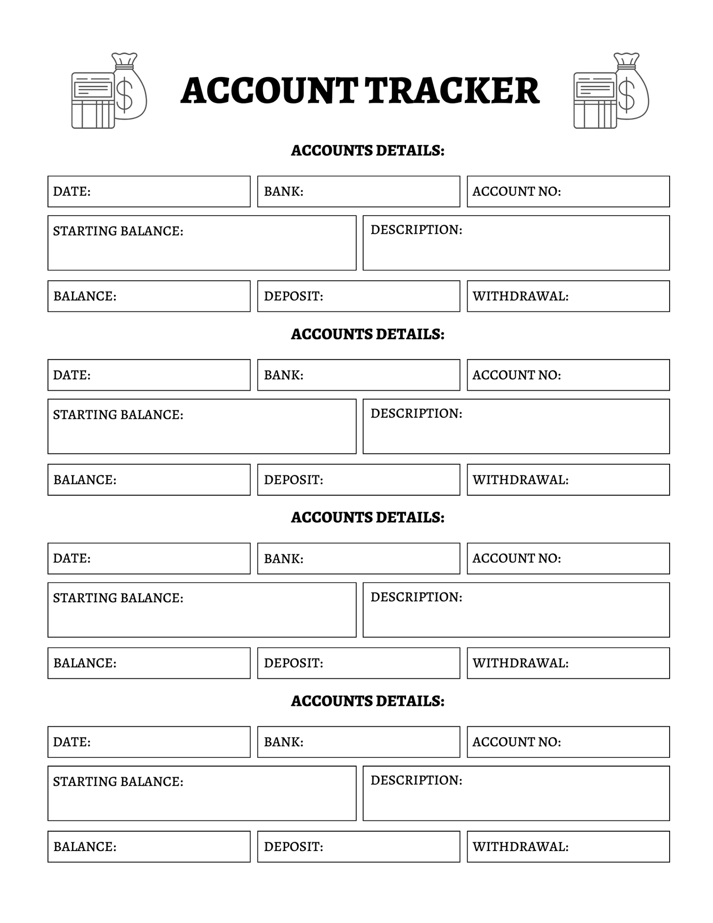 Budget Planner | 39-Page Business System | Printable + Digital Download