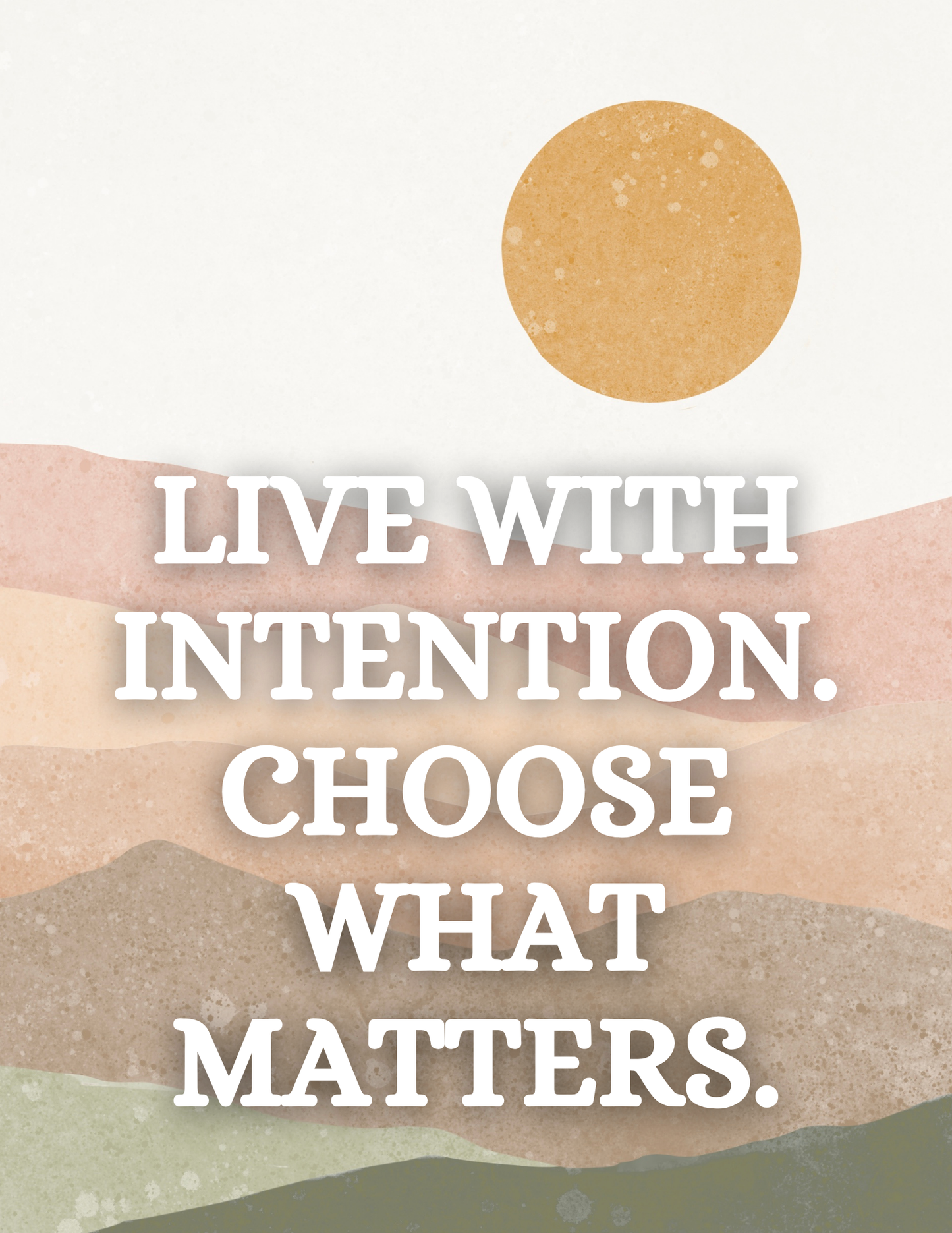 Intentional Living Planner | 82-Page Life Planning System | Printable + Digital Download