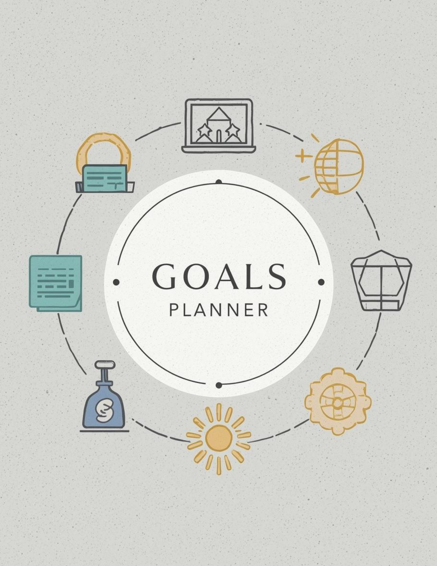 Goals Planner | 36-Page Goal Setting System | Printable + Digital Download