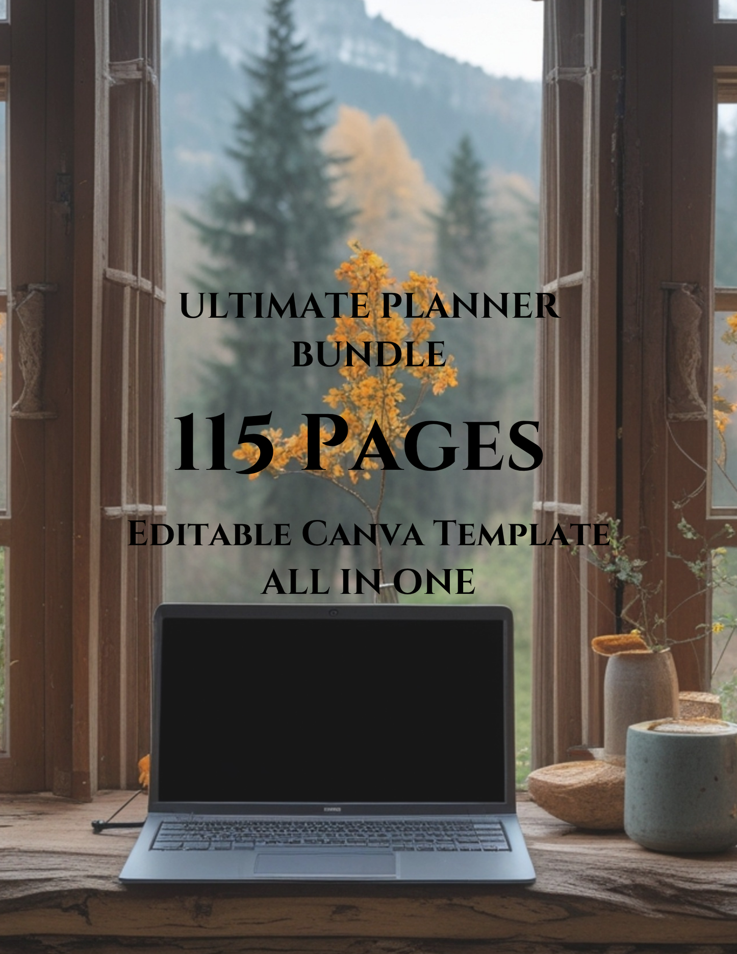 Ultimate Planner Bundle | All-In-One Life & Business System | Printable + Digital Download