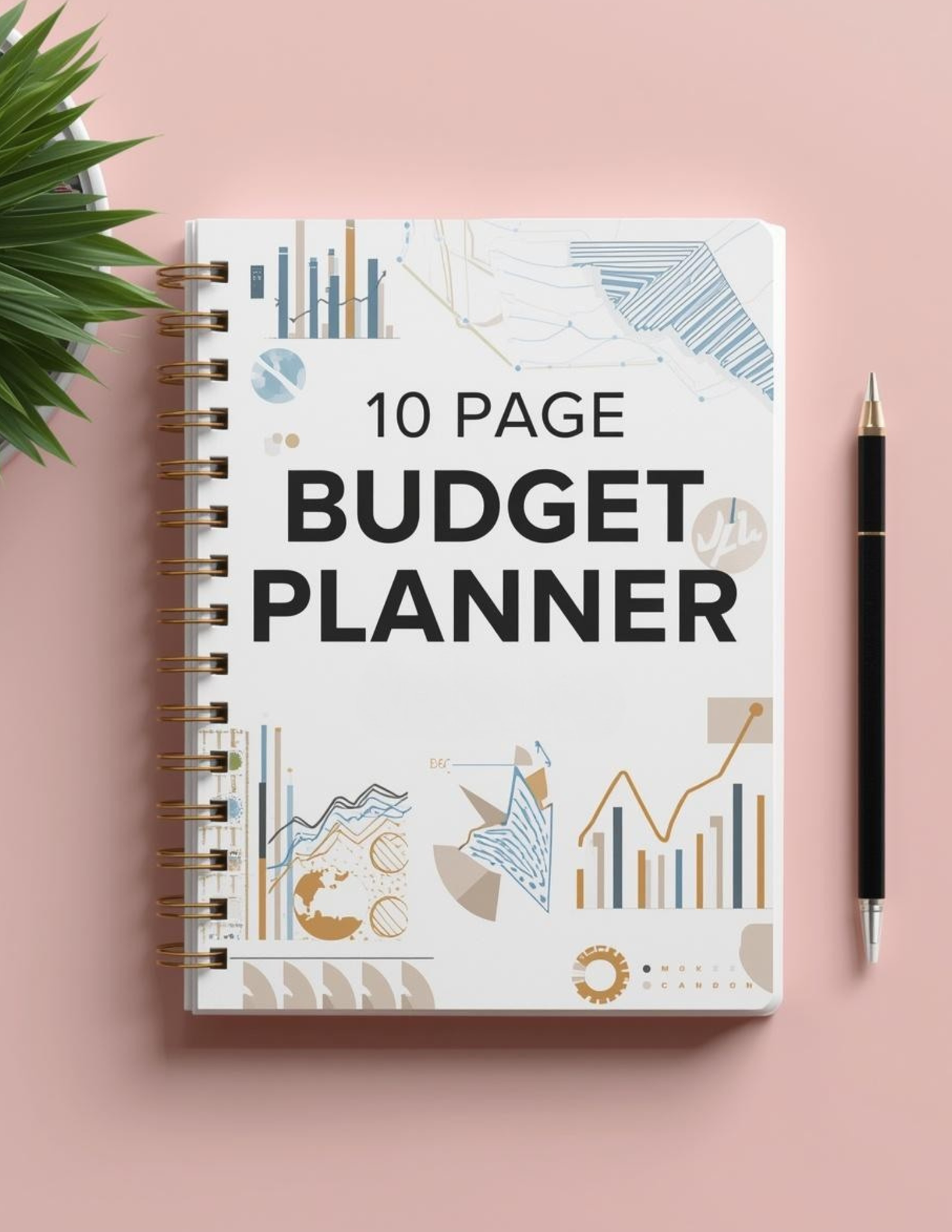 Budget Planner | 10-Page Business System | Printable + Digital Download