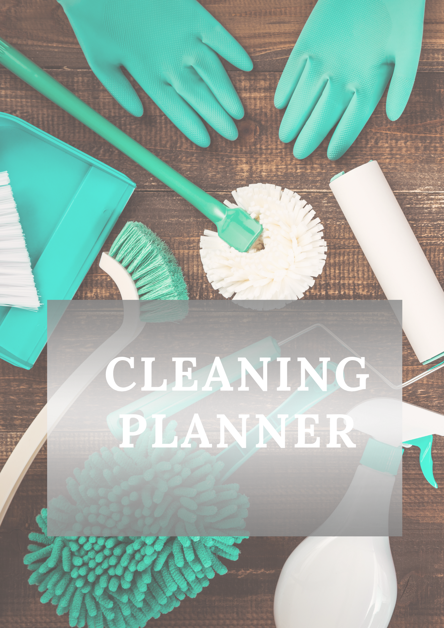 Cleaning Planner | 31-Page Business System | Printable + Digital Download