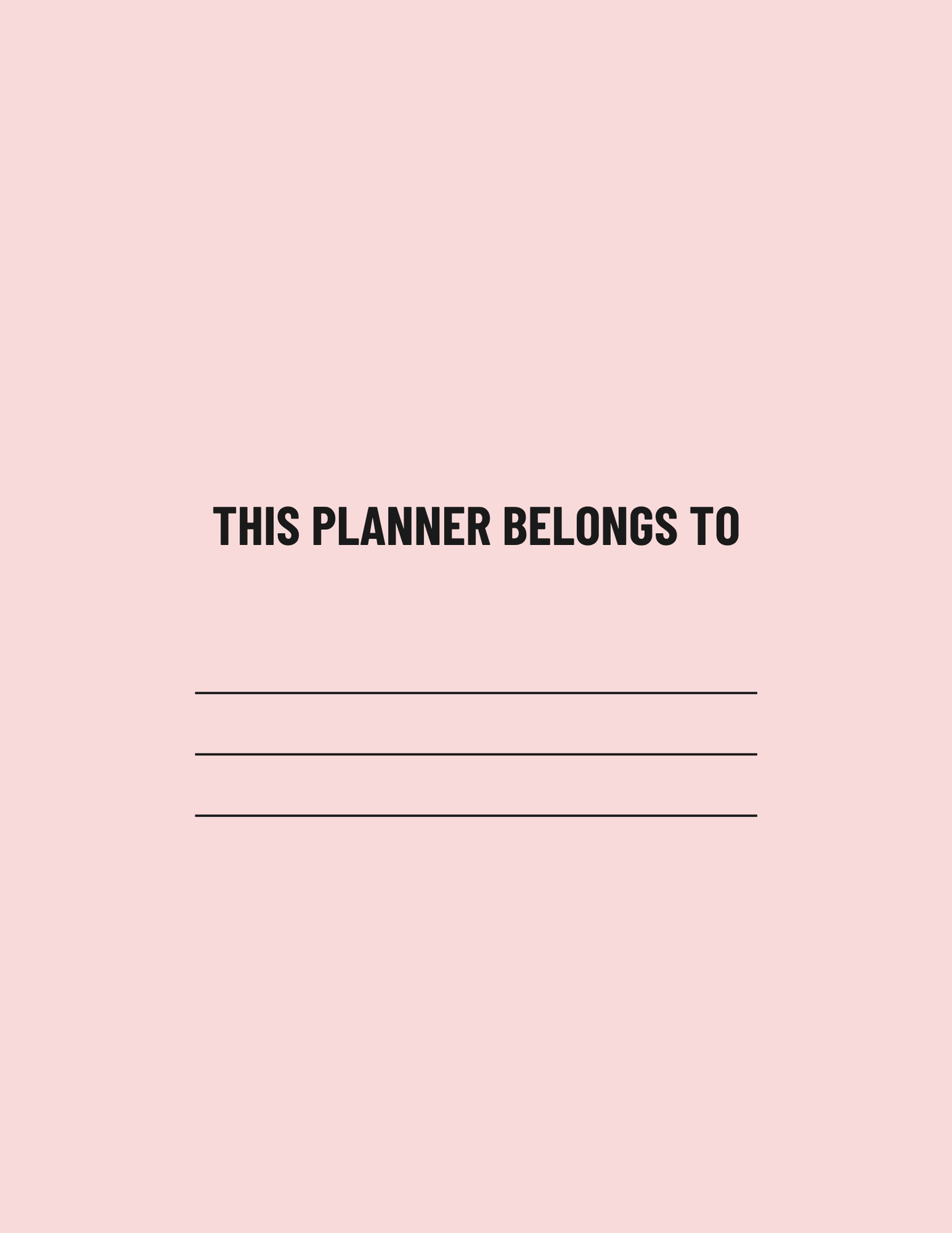 Goals Planner | 36-Page Goal Setting System | Printable + Digital Download