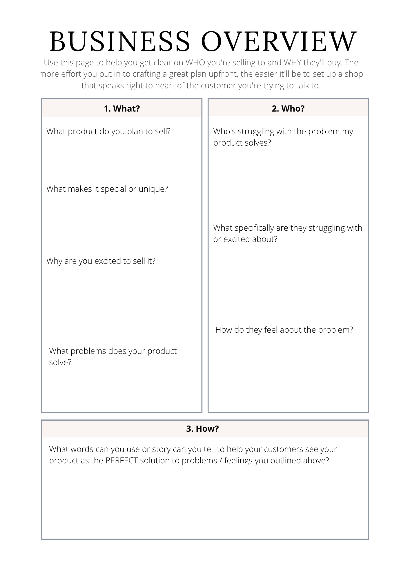 Shopify Planner | 41-Page Business System | Printable + Digital Download