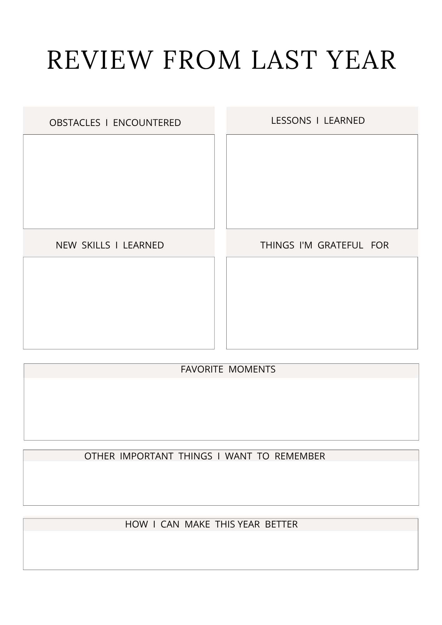 Personal Growth Journal | Self Reflection & Mindset Builder | Printable + Digital Download