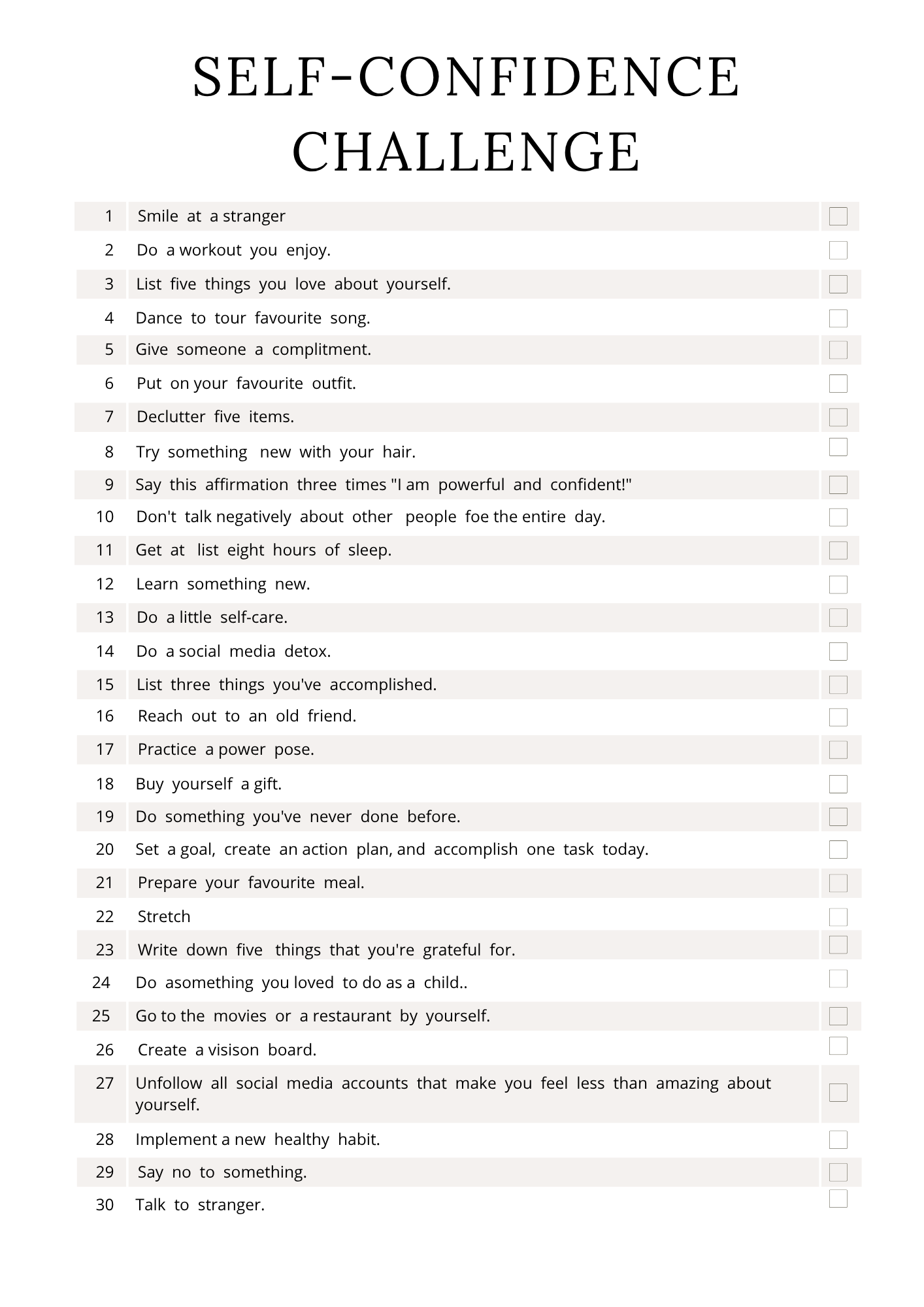 Confidence Journal | Build Confidence & Gain Clarity | Printable + Digital Download