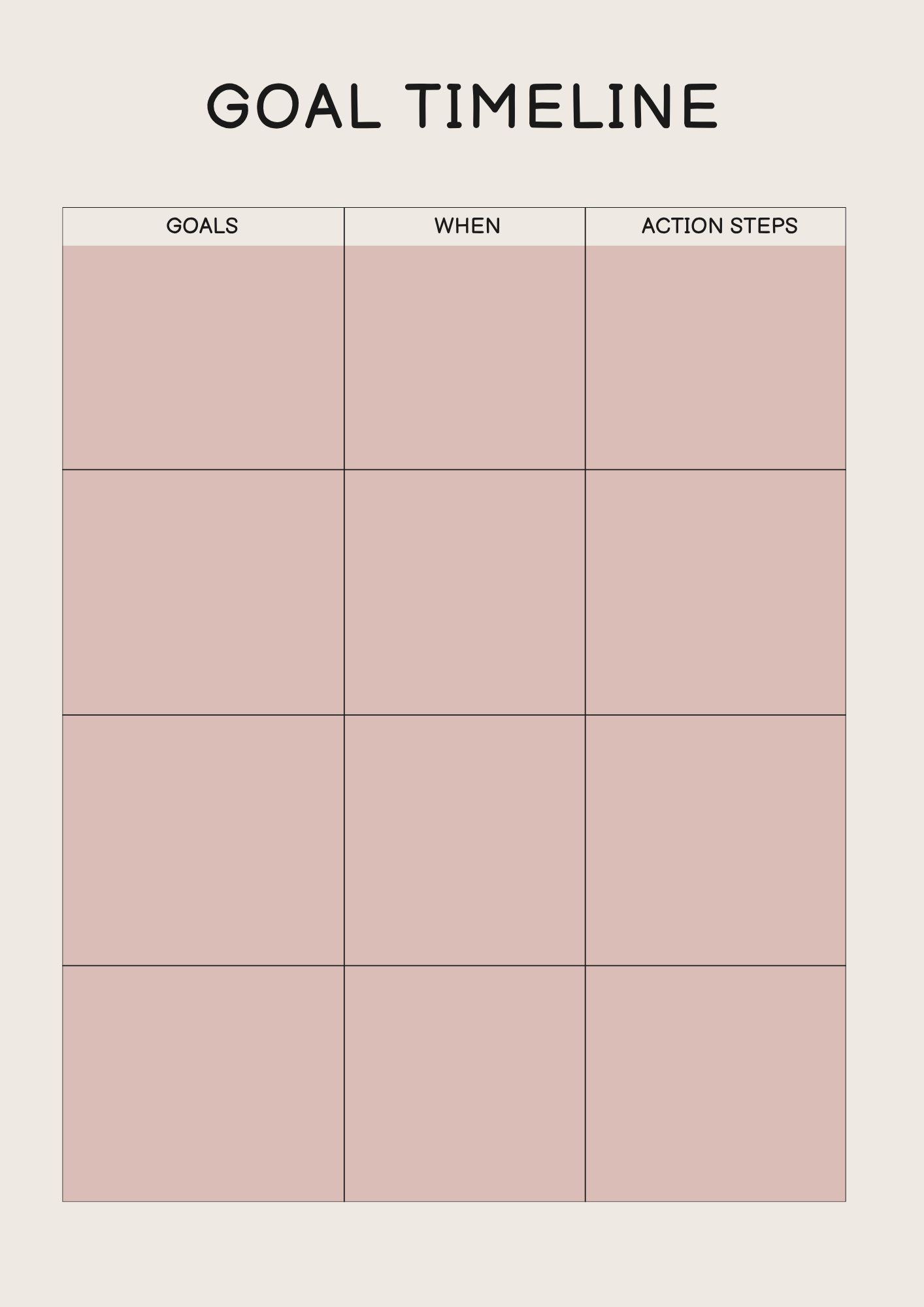 Life Planner | 67-Page All-In-One Life Planning System | Printable + Digital Download