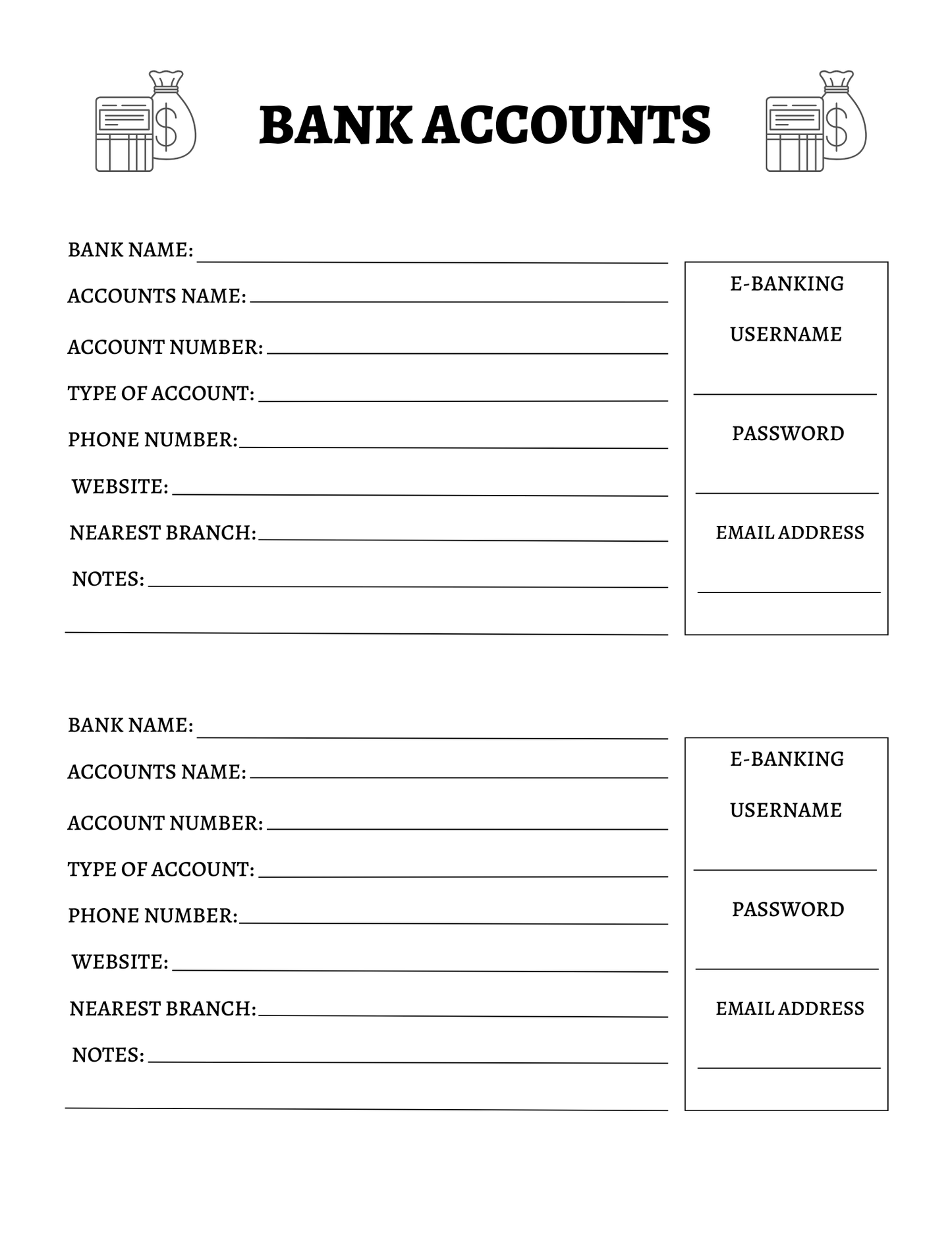 Budget Planner | 39-Page Business System | Printable + Digital Download