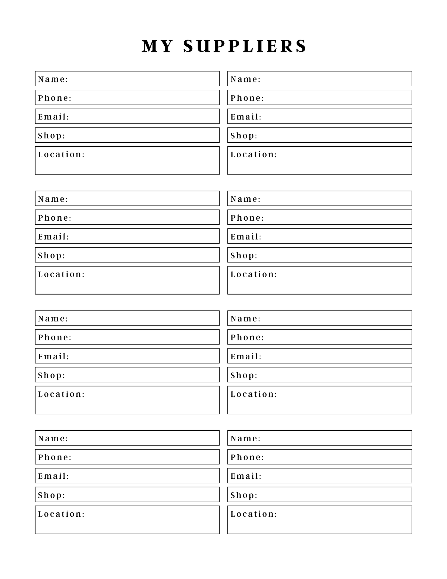 Garden Planner | 23-Page Business System | Printable + Digital Download
