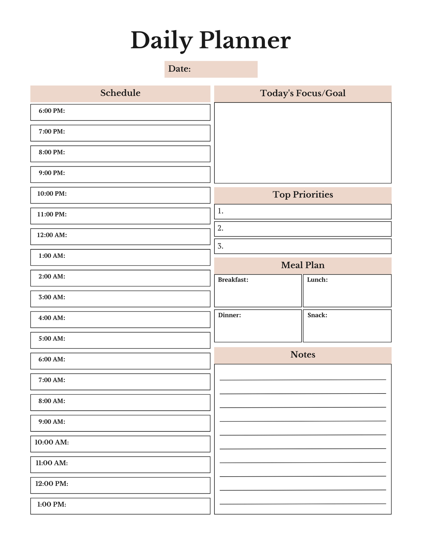 Household Planner | 54-Page Home Organization System | Printable + Digital Download