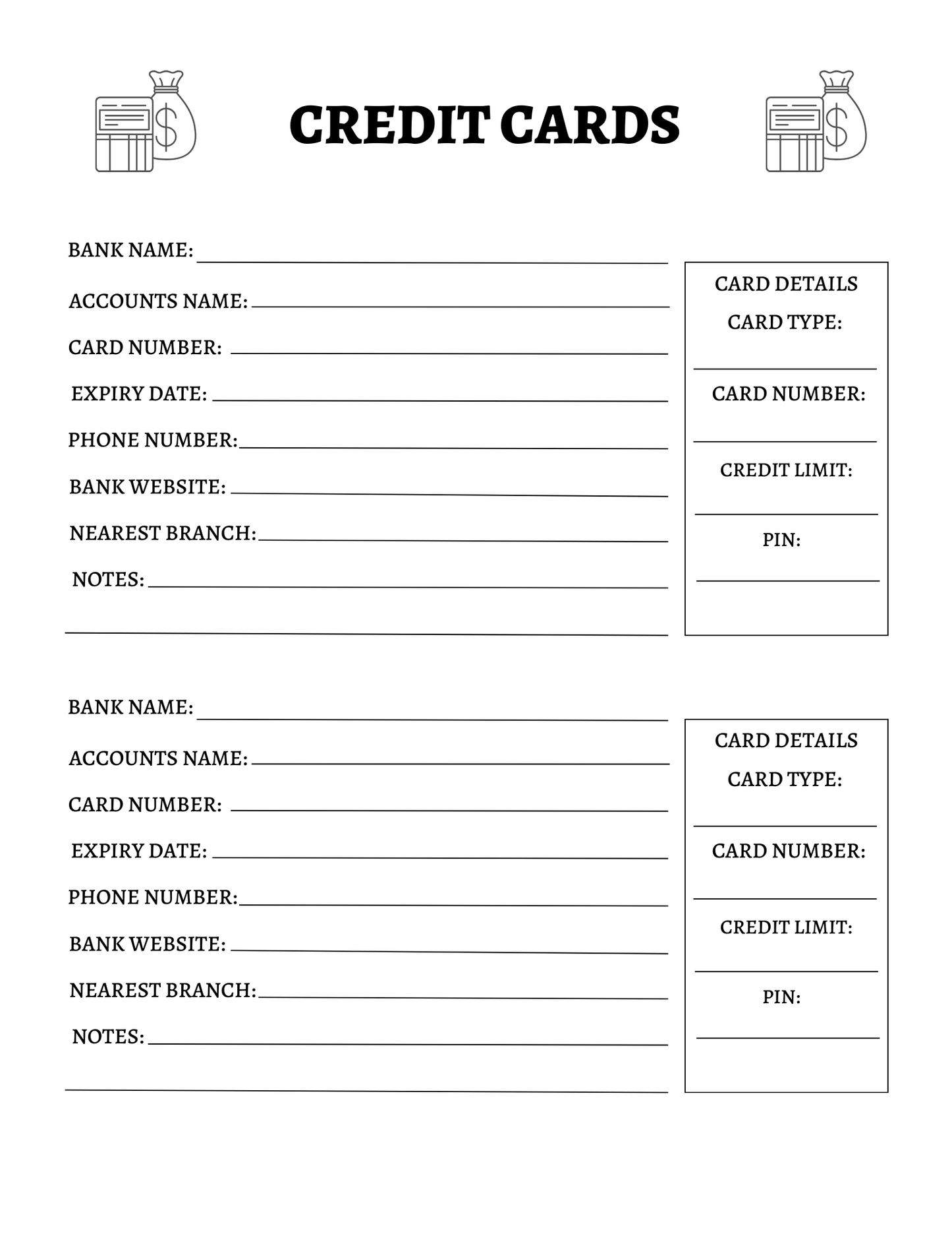 Budget Planner | 39-Page Business System | Printable + Digital Download