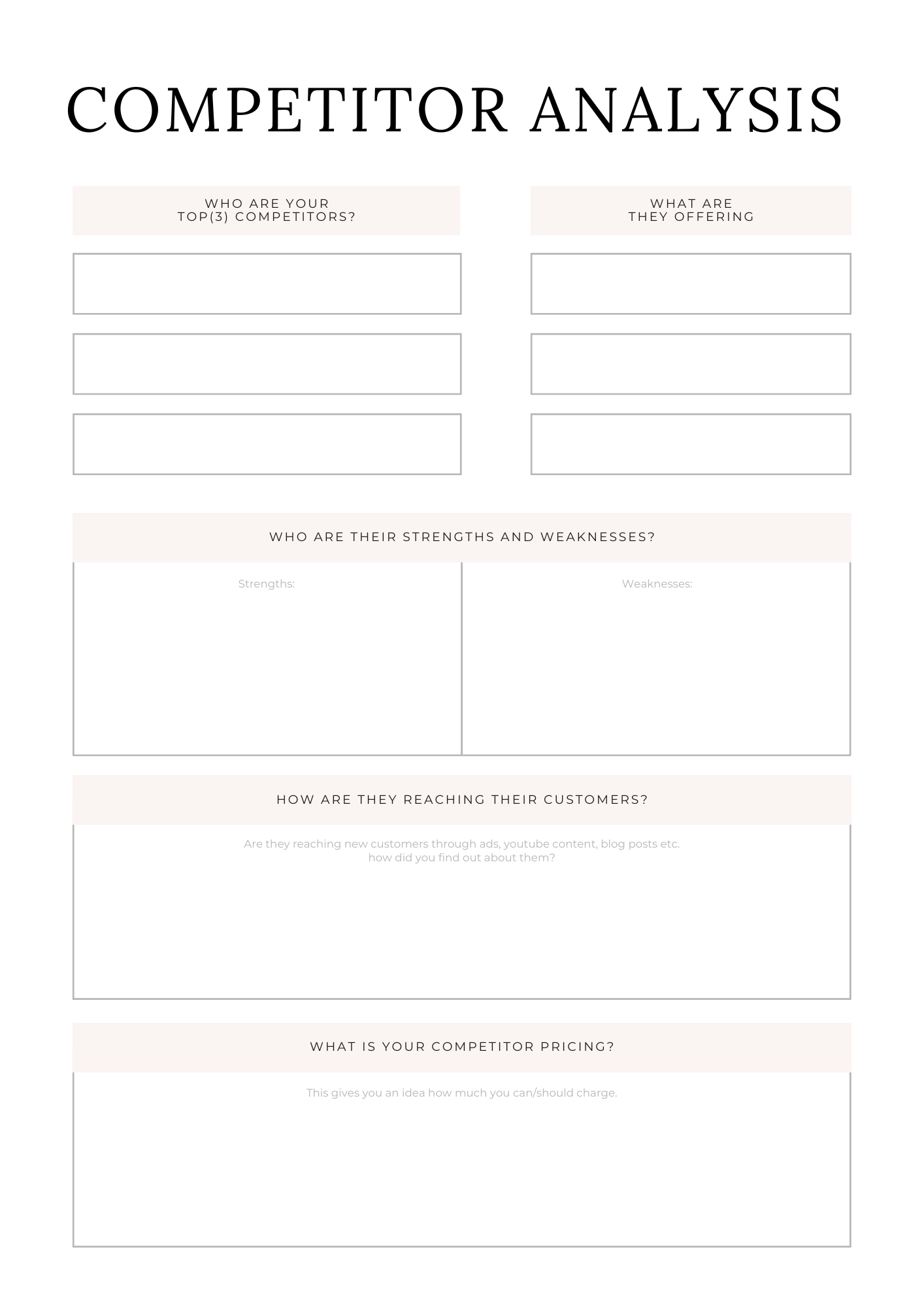 Product Launch Planner | 42-Page Business System | Printable + Digital Download