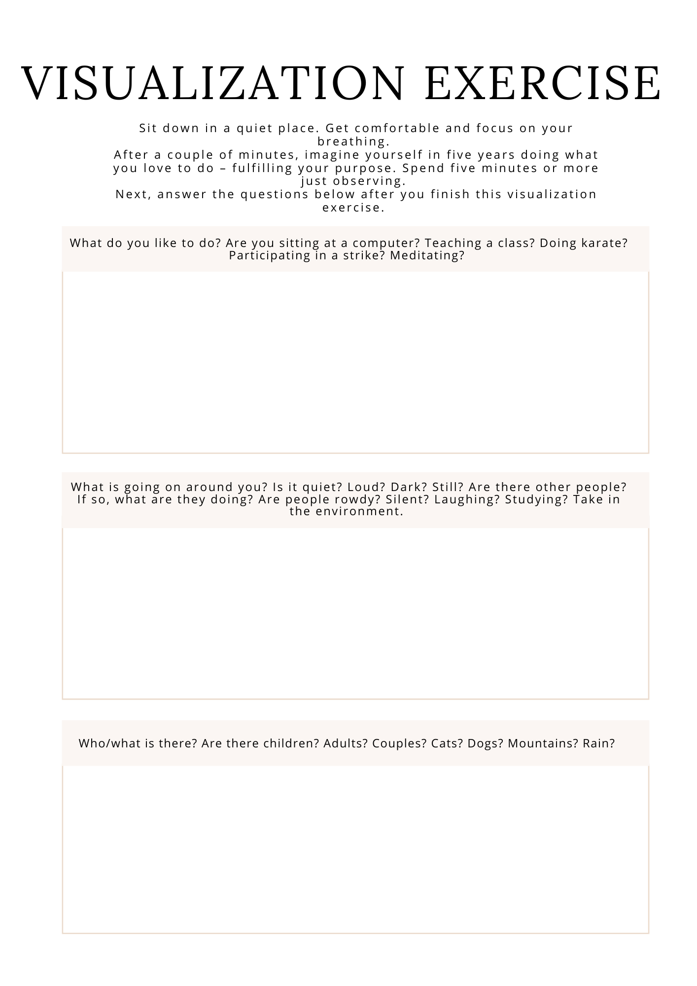 Find Your Passion Journal | Guided Self Discovery System | Printable + Digital Download