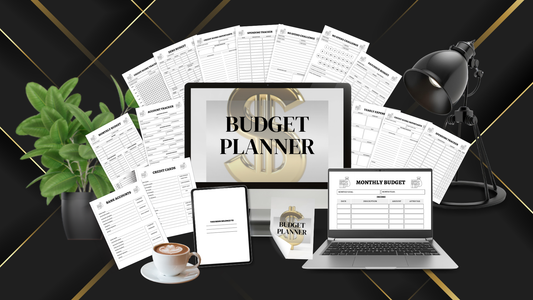 Budget Planner | 39-Page Business System | Printable + Digital Download