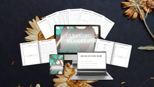 Cleaning Planner | 31-Page Business System | Printable + Digital Download