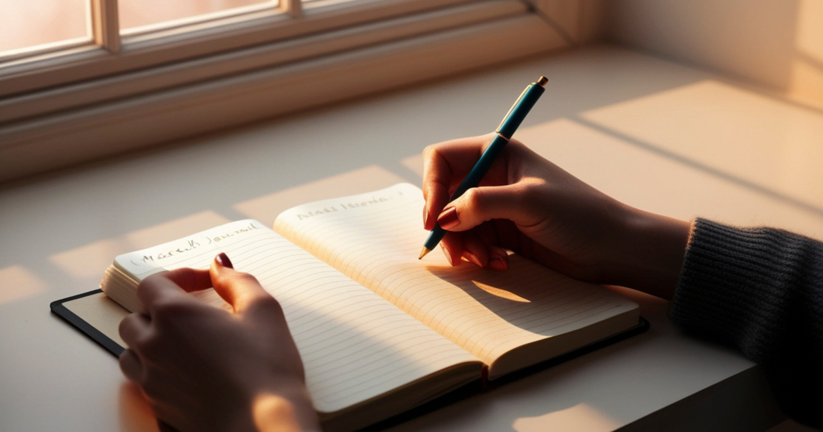 Personal Growth Journal | Self Reflection & Mindset Builder | Printable + Digital Download