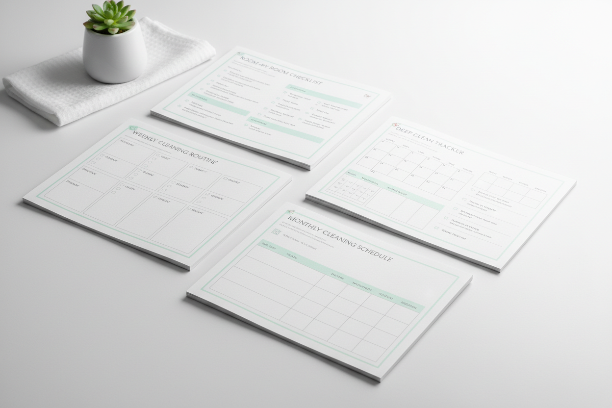Cleaning Planner Mockup